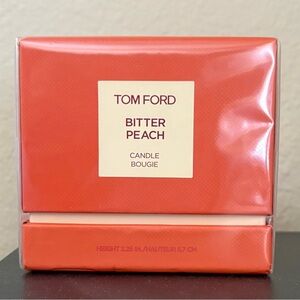 Tom Ford Bitter Peach Candle Bougie - 2.25in./5.7cm. - Brand New in Sealed Box